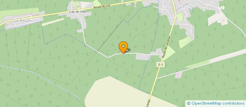 localisation de l'entreprise 822 052 437   CARCANS