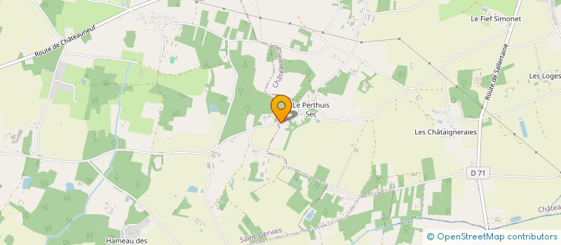 localisation de l'entreprise 822 053 013   CHATEAUNEUF