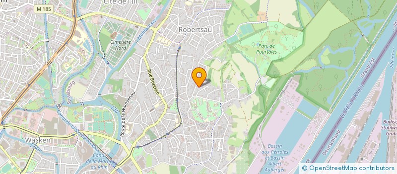 localisation de l'entreprise 822 059 739 à STRASBOURG