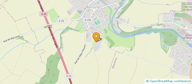 localisation de l'entreprise 822 064 614   CAMBRAI