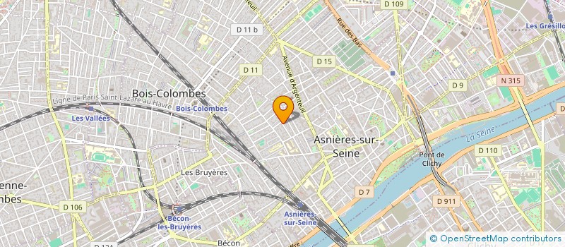 localisation de l'entreprise 822 067 781 à ASNIERES-SUR-SEINE