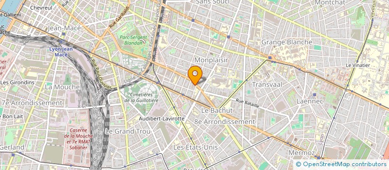 localisation de l'entreprise 822 082 004   LYON