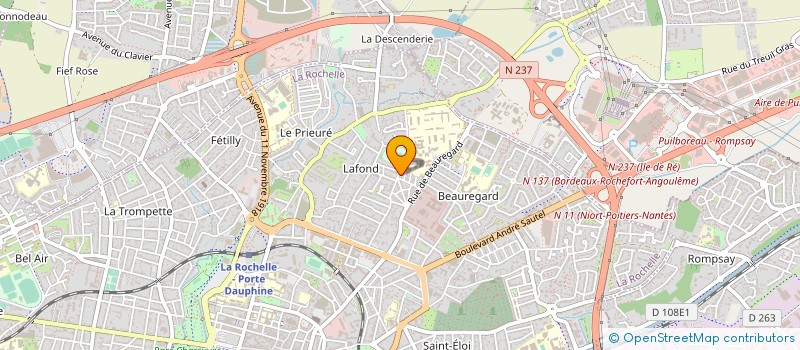 localisation de l'entreprise 822 086 906 à SAINT-BENIN-DES-BOIS