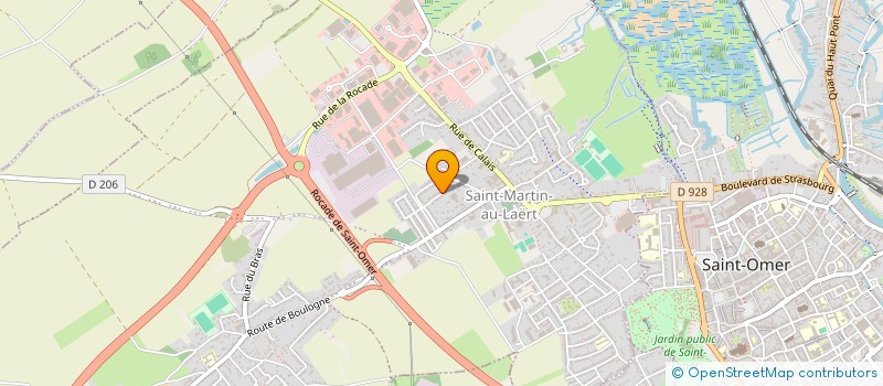 localisation de l'entreprise 822 087 771   SAINT-OMER