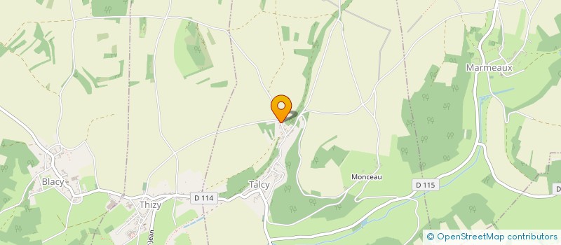 localisation de l'entreprise 822 093 795   TALCY