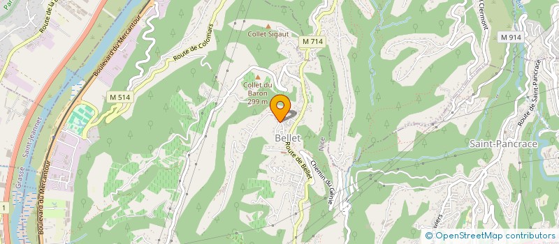 localisation de l'entreprise 822 099 768   GATTIERES