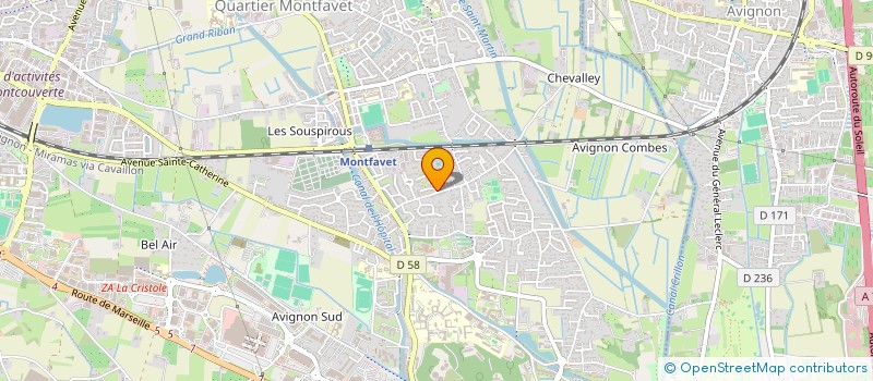 localisation de l'entreprise 822 100 830   AVIGNON