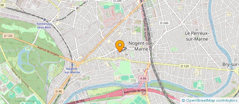 localisation de l'entreprise 822 103 487   BRY-SUR-MARNE