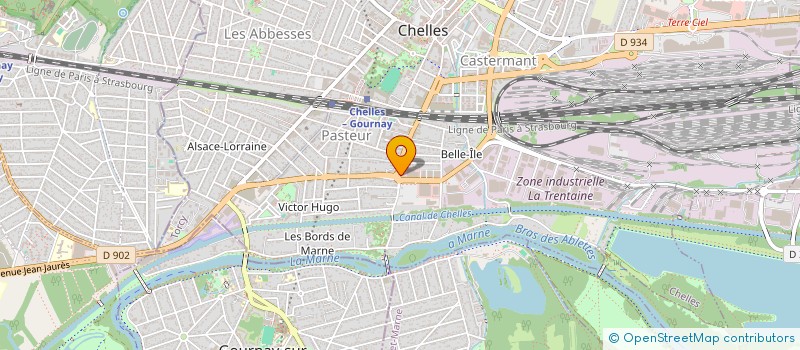 localisation de l'entreprise 822 104 568   LES ARCS