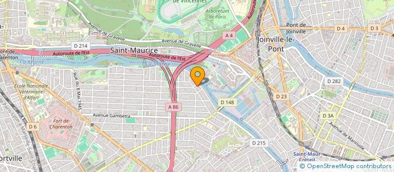 localisation de l'entreprise 822 105 961   MAISONS-ALFORT