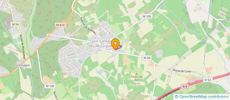 localisation de l'entreprise 822 115 960   SAINT-GENIES-DES-MOURGUES
