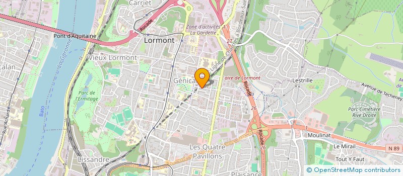 localisation de l'entreprise 822 124 319   LORMONT