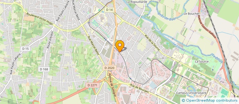 localisation de l'entreprise 822 126 470 à OLIVET