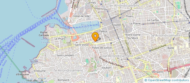 localisation de l'entreprise 822 148 847 à MARSEILLE