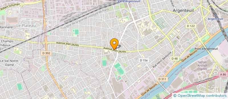 localisation de l'entreprise 822 149 860   GRADIGNAN