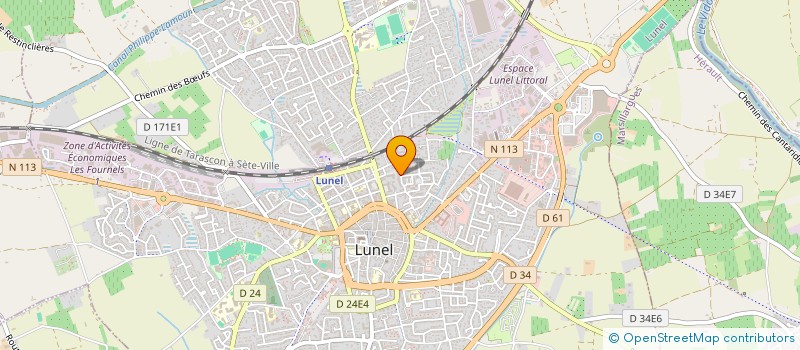 localisation de l'entreprise 822 162 889   LUNEL