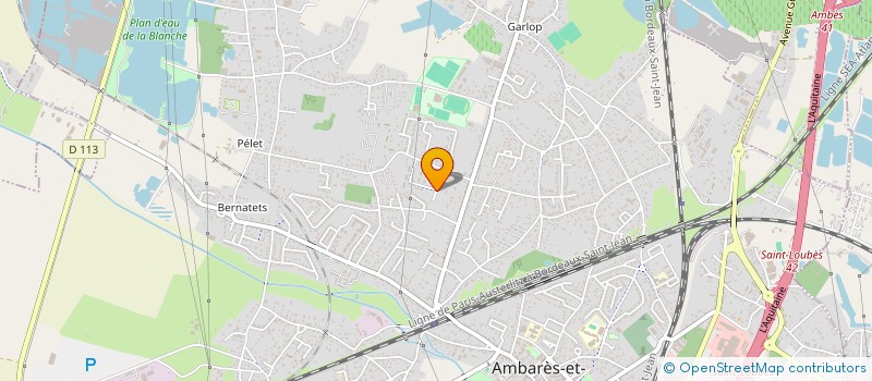 localisation de l'entreprise 822 164 232   CENON