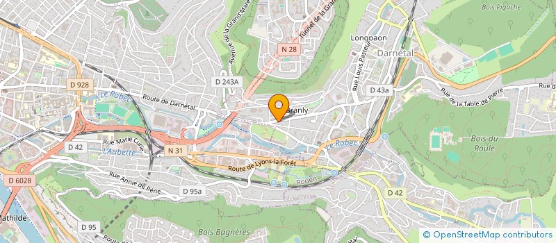 localisation de l'entreprise 822 186 623   DARNETAL