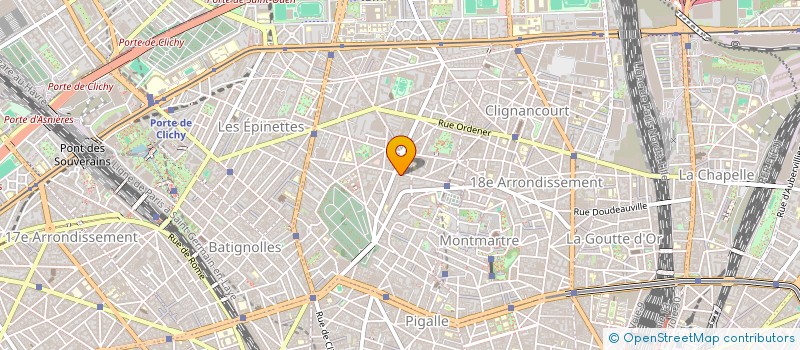 localisation de l'entreprise 822 187 506 à COLOMBES