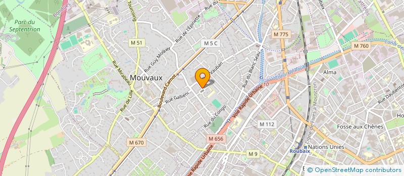 localisation de l'entreprise 822 189 692 à LILLE