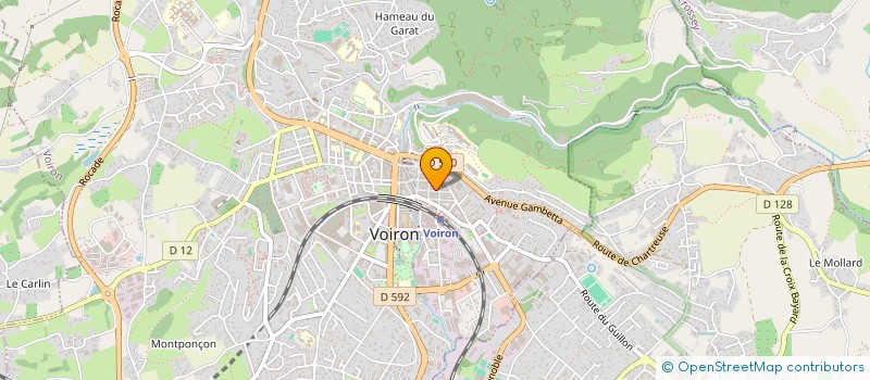 localisation de l'entreprise 822 196 911   VOIRON