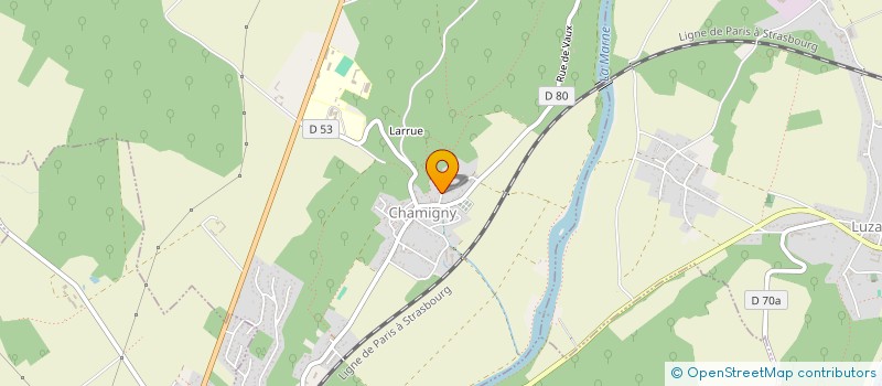 localisation de l'entreprise 822 197 075   GUERARD