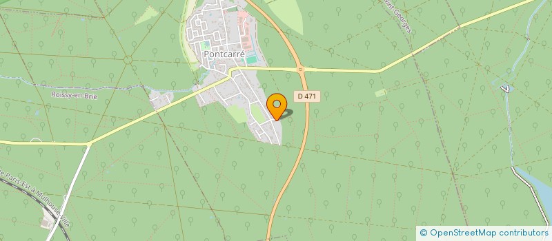 localisation de l'entreprise 822 197 174   PONTCARRE