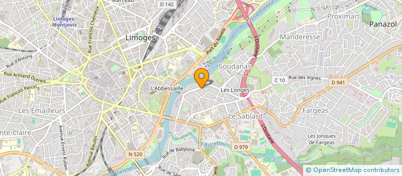 localisation de l'entreprise 822 209 573 à LIMOGES