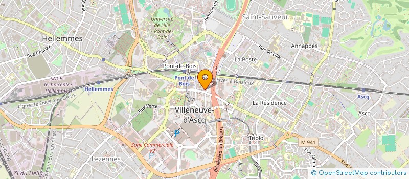localisation de l'entreprise 822 215 950   PARIS