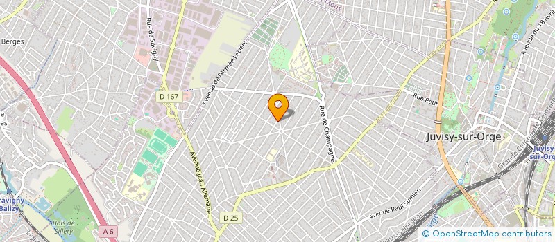 localisation de l'entreprise 822 238 549 à SAVIGNY-SUR-ORGE