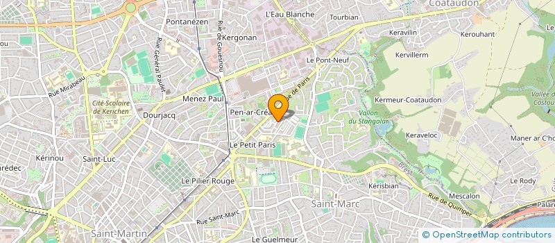 localisation de l'entreprise 822 241 154  à BREST