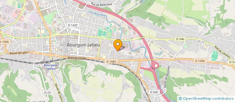 localisation de l'entreprise 822 246 955  à BOURGOIN-JALLIEU