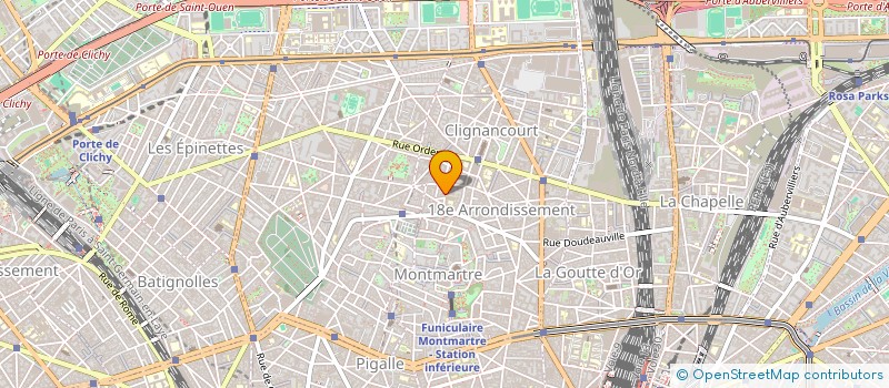 localisation de l'entreprise 822 258 596   PARIS