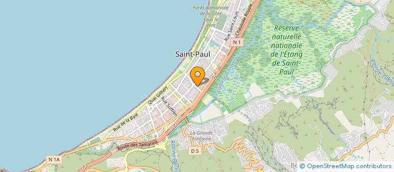 localisation de l'entreprise 822 260 220 à SAINT-PAUL