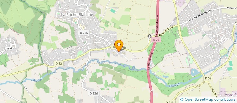 localisation de l'entreprise 822 270 526   LE CREST