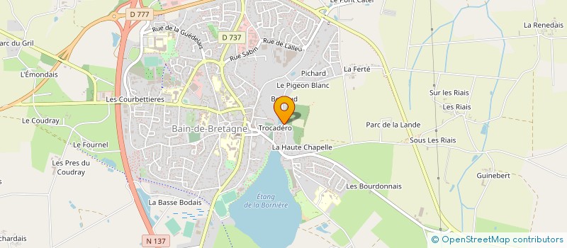 localisation de l'entreprise 822 274 247   BAIN-DE-BRETAGNE
