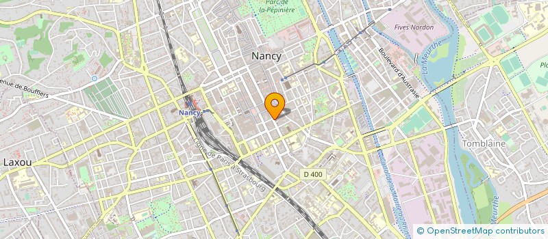 localisation de l'entreprise 822 297 255   NANCY