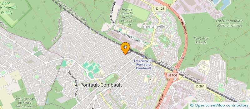 localisation de l'entreprise 822 302 154 à PONTAULT-COMBAULT