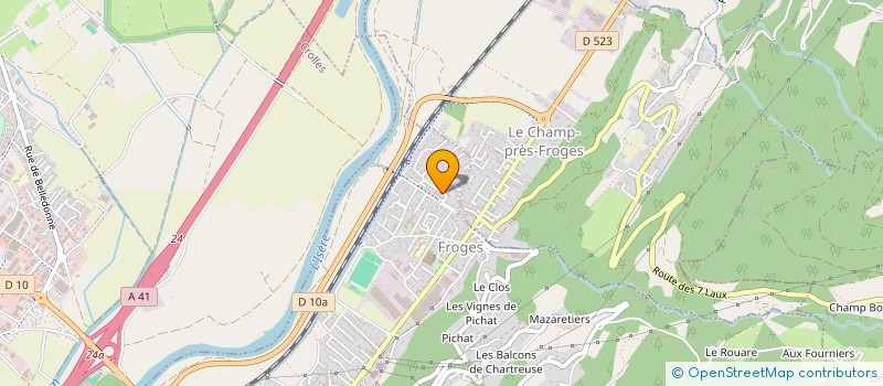 localisation de l'entreprise 822 325 049   SAINT-ISMIER