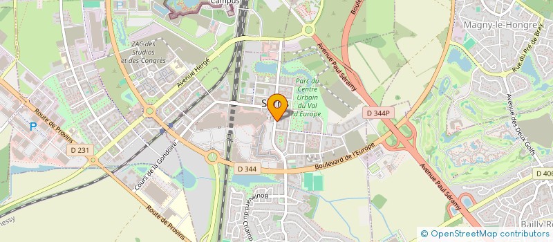 localisation de l'entreprise 822 325 684   BUSSY-SAINT-GEORGES