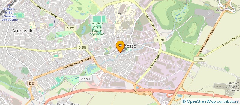 localisation de l'entreprise 822 327 698  à GONESSE