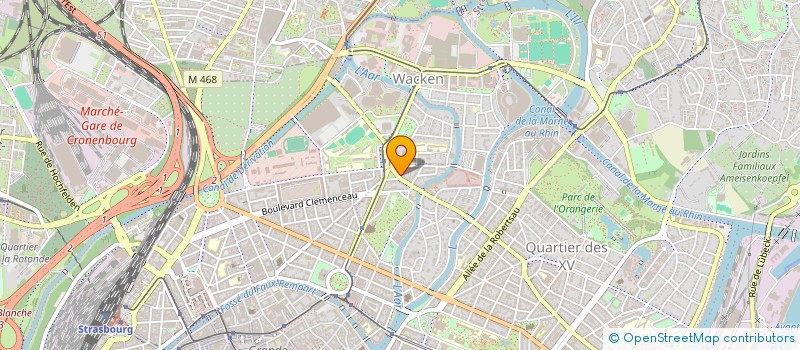 localisation de l'entreprise 822 333 472   STRASBOURG