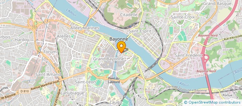 localisation de l'entreprise 822 345 542   BAYONNE