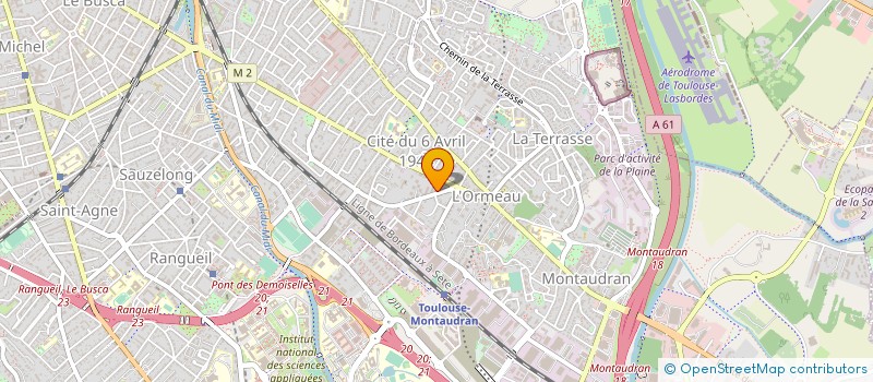 localisation de l'entreprise 822 348 728   TOULOUSE