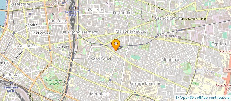 localisation de l'entreprise 822 385 126   LYON