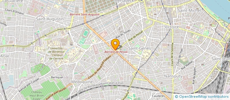 localisation de l'entreprise 822 385 274   BORDEAUX