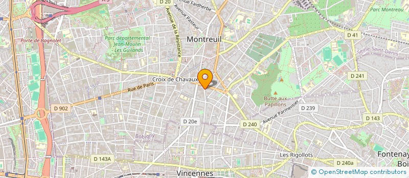 localisation de l'entreprise 822 385 621   PARIS