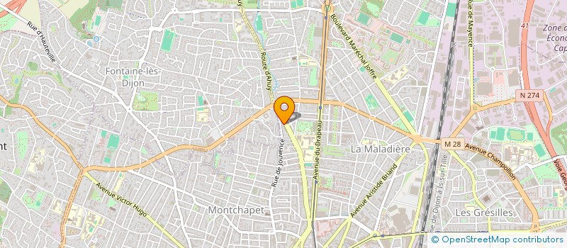 localisation de l'entreprise 822 387 684   DIJON