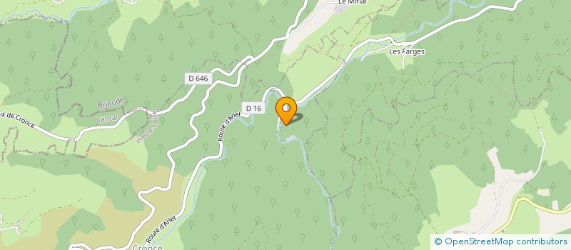 localisation de l'entreprise 822 398 145   CHANTEUGES