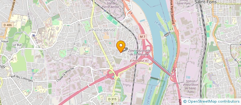 localisation de l'entreprise 822 398 723   OULLINS-PIERRE-BENITE